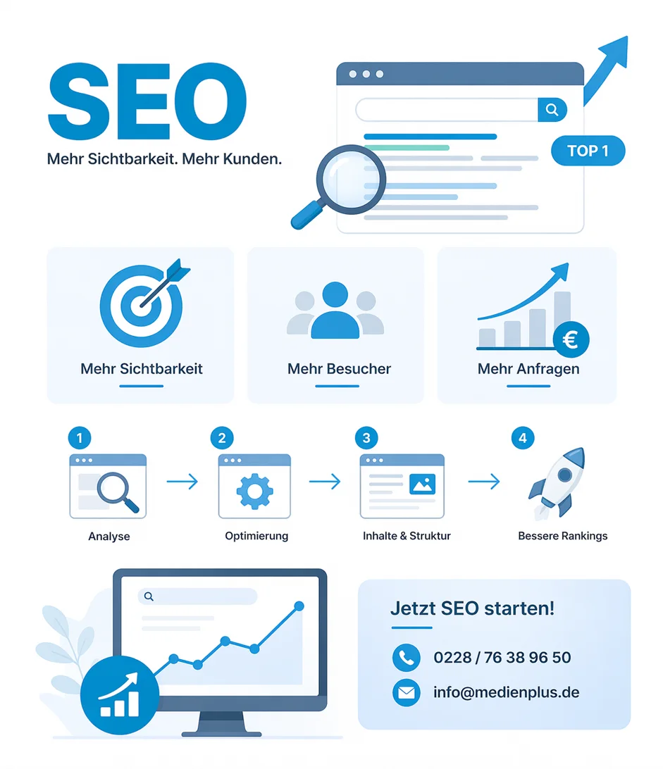 SEO Beratung Bonn – medienplus GmbH